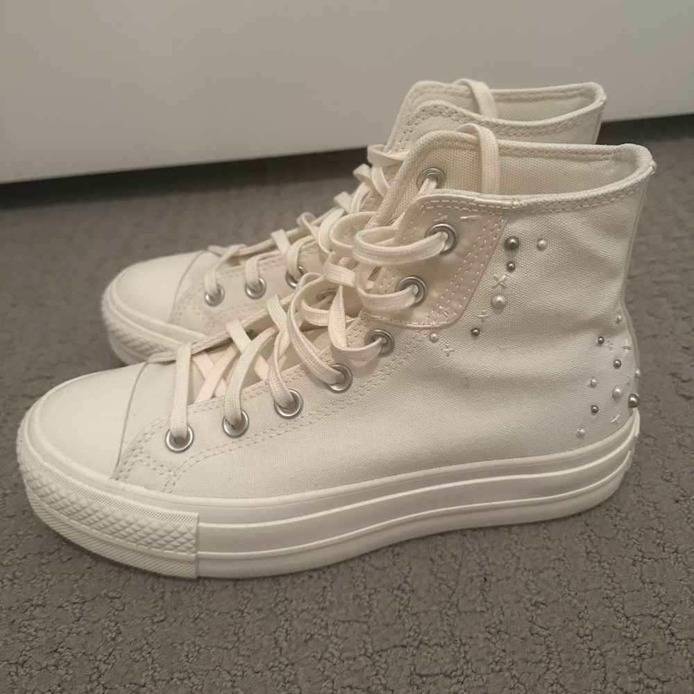 Converse platform high tops